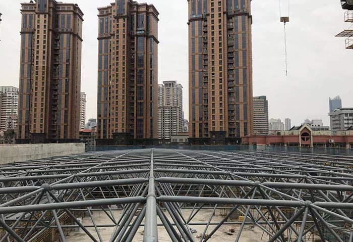 湛江螺栓球网架结构